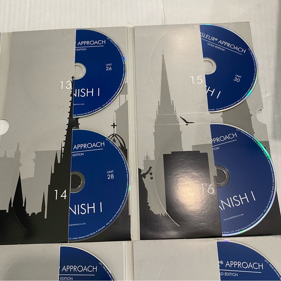 Pimsleur Approach Spanish 1 Gold Edition CD 16-Disc 2nd Edition - Picture 8 of 10